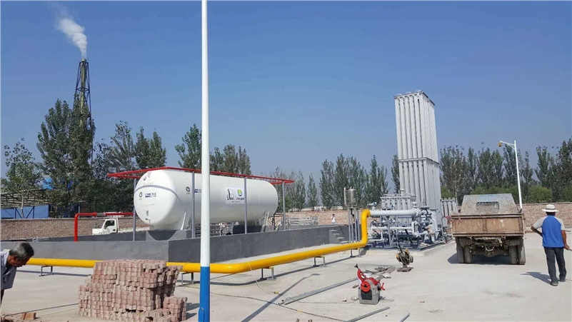 LNG液化天然气储罐减压站配套窑炉锅炉及回转窑设备